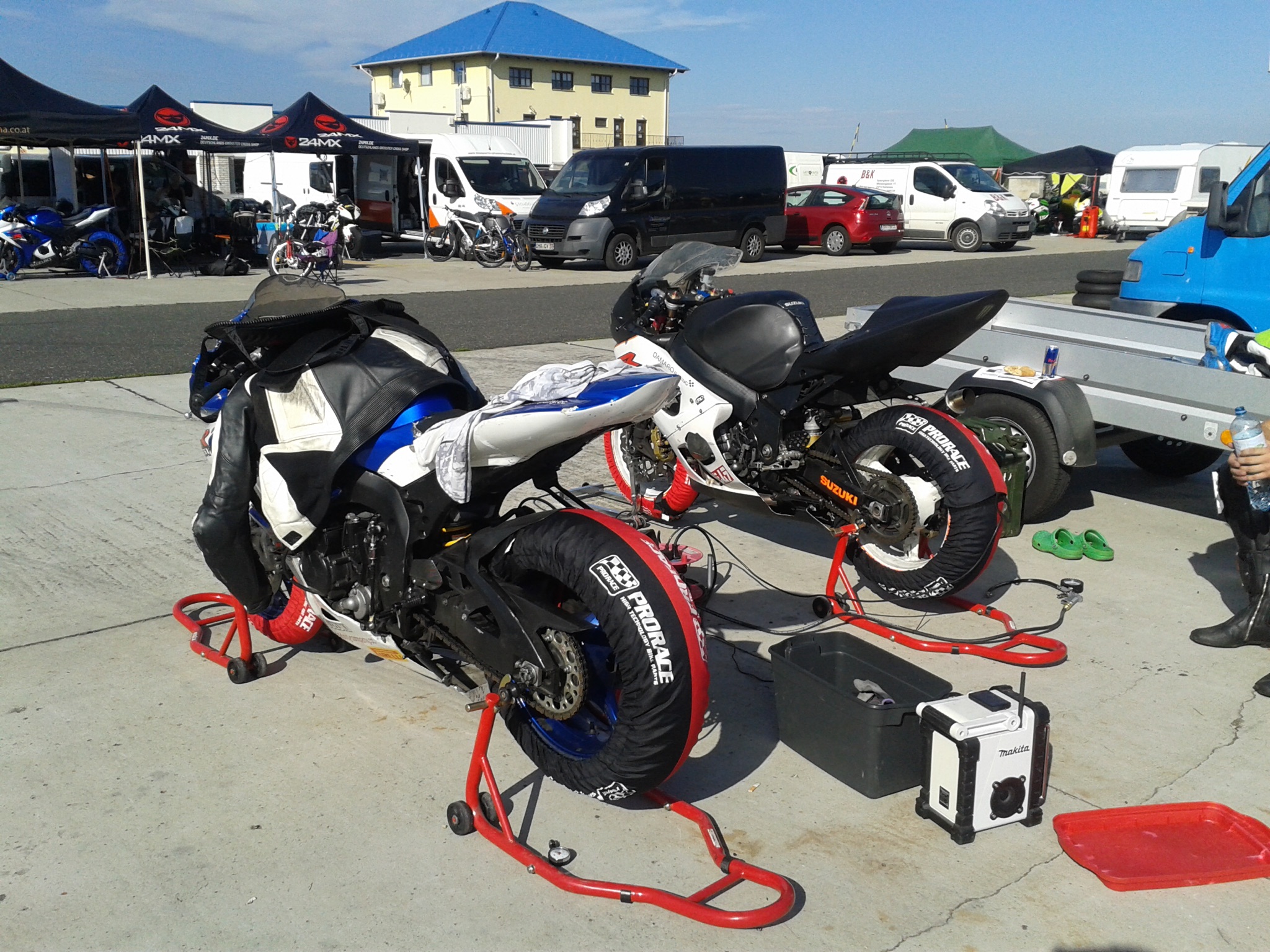 Pannoniaring 2014 mit meiner GSX-R 1000 K4 vom letzten Jahr