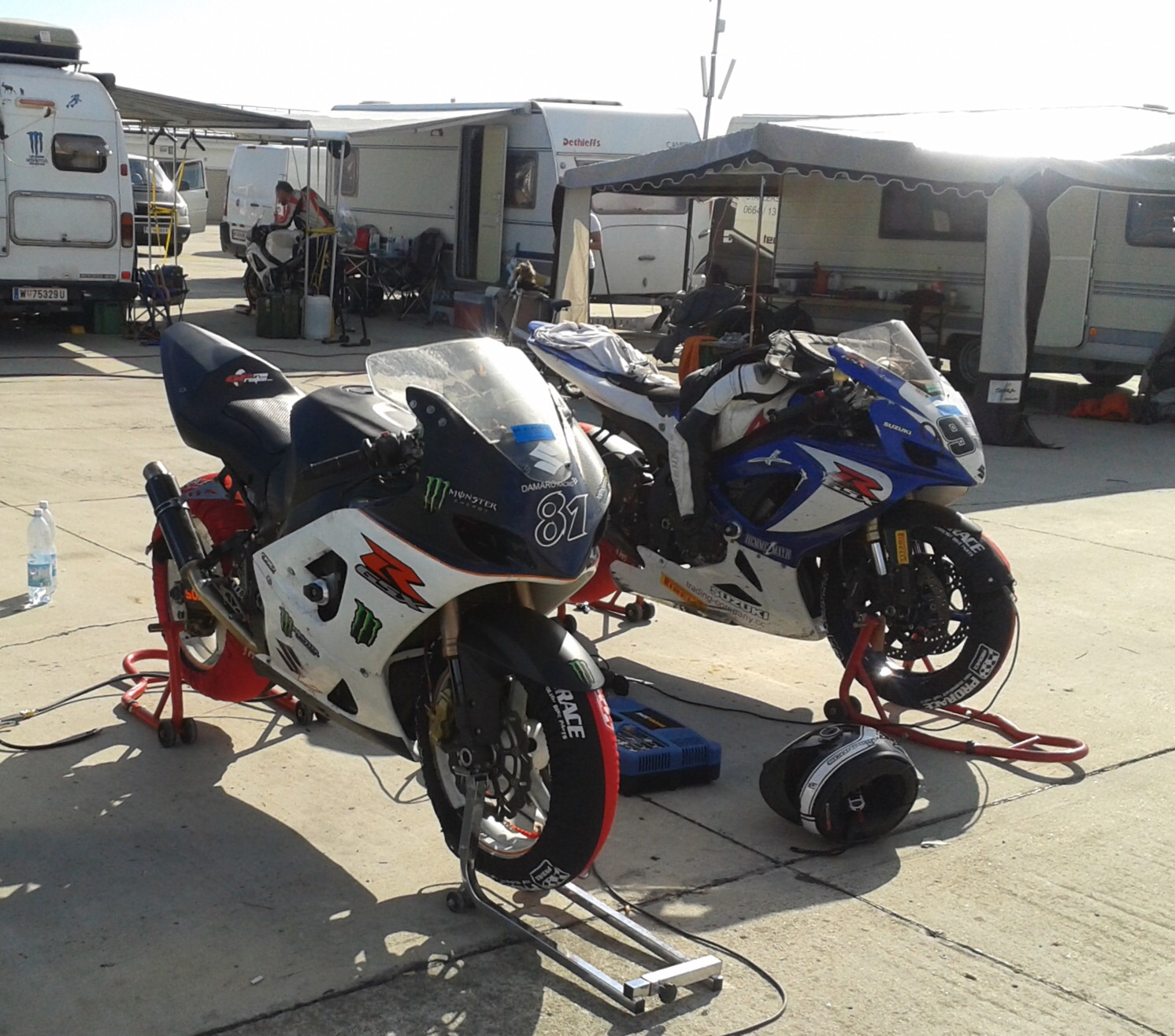Pannoniaring 2014 mit meiner GSX-R 1000 K4 vom letzten Jahr